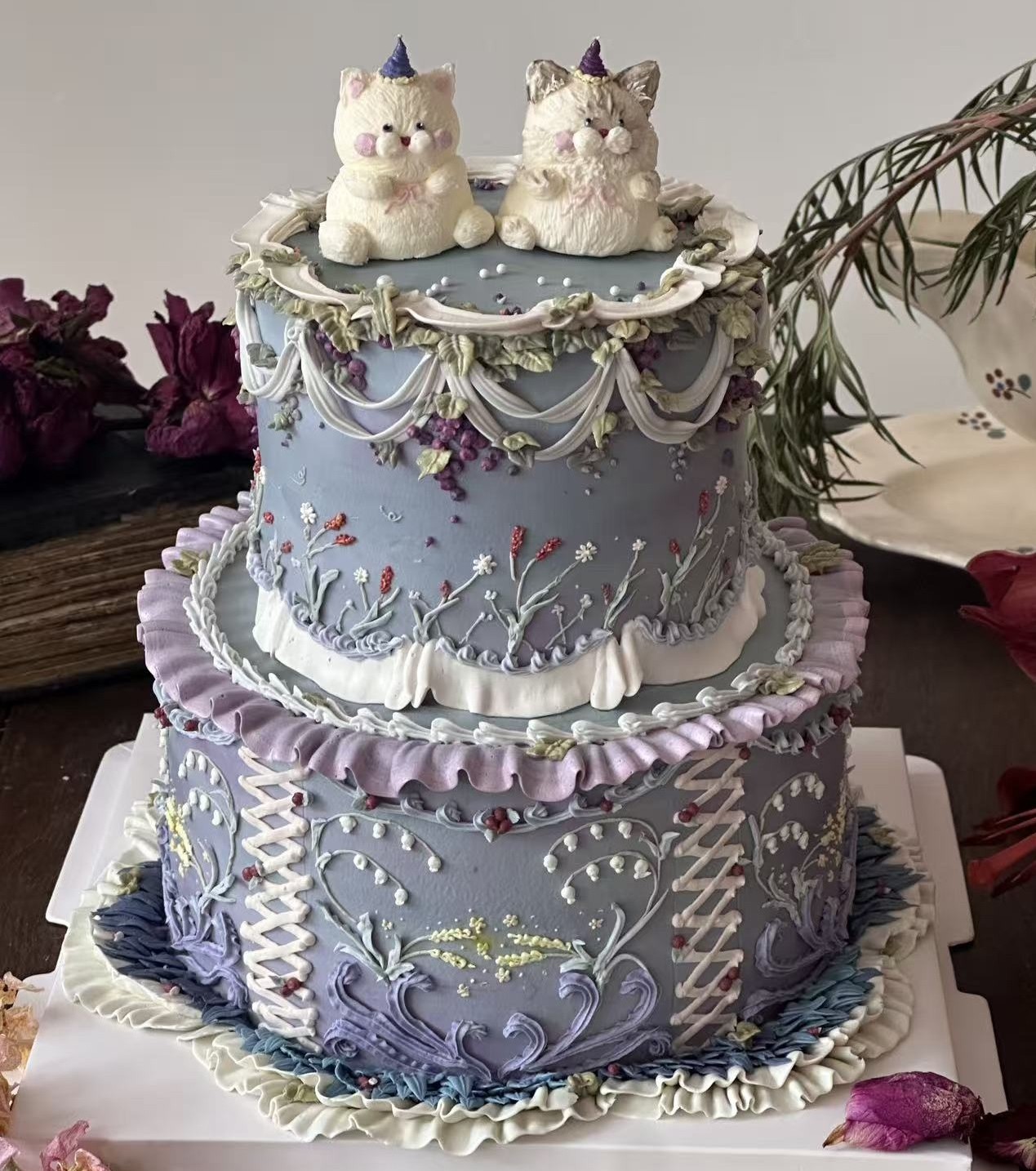 Custom Maximalism Styple Cake