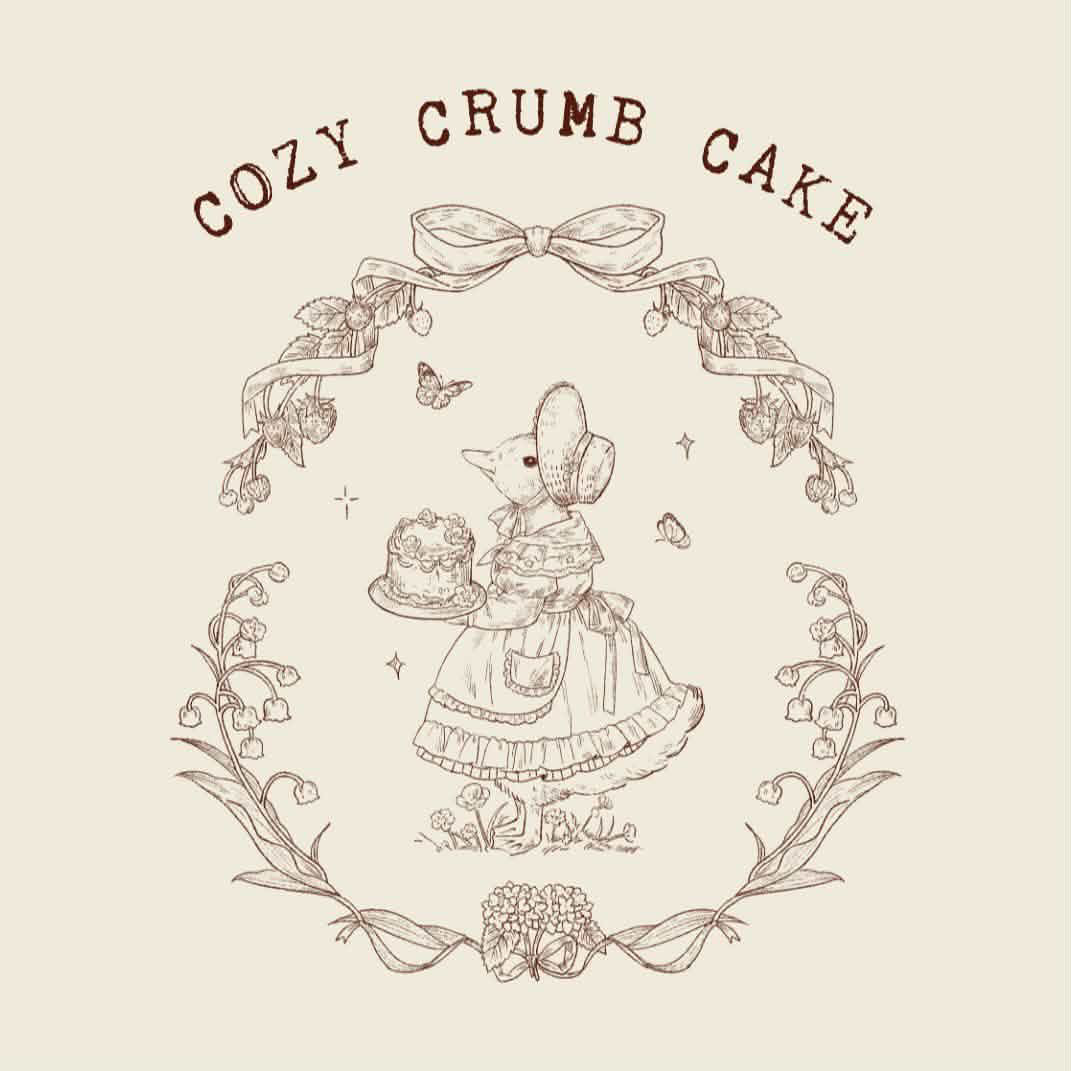 Cozy Crumb Cake Logo